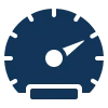 Die Praxis - MPU-Vorbereitung, Psychotherapie, Coaching und individuelle Beratung - Tachometer-Symbol
